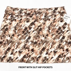 NWT Coral Bay Print SKORT Petite PXL UPF 50+ Wicki